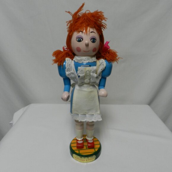 Kurt Adler WIZARD OF OZ Lion Scarecrow Tin Man Dorothy 14" Nutcrackers Set 4 Vtg - Picture 6 of 16